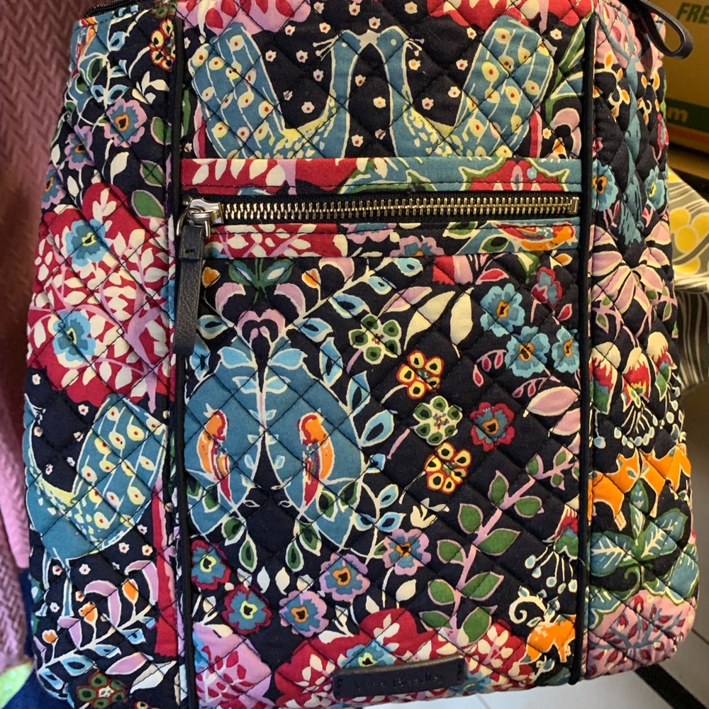 Vera Bradley multi-colored quilted bag